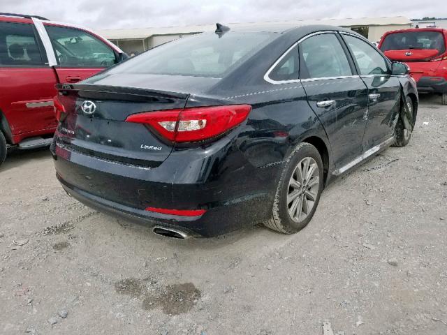 5NPE34AF4HH565440 - 2017 HYUNDAI SONATA SPO BLACK photo 4