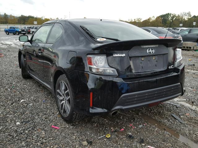 JTKJF5C79GJ017756 - 2016 TOYOTA SCION TC 黑色 照片 3