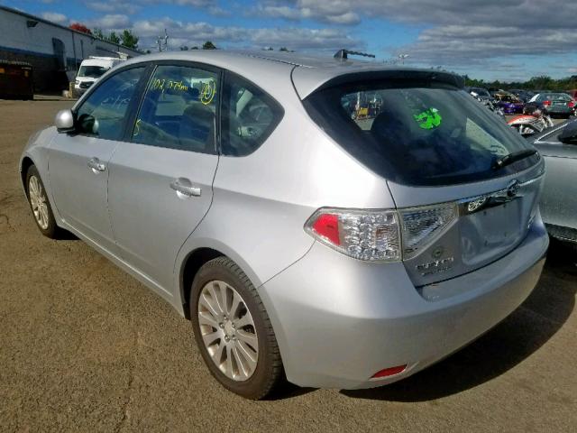 JF1GH6B63AH824241 - 2010 SUBARU IMPREZA 2. GRAY photo 3