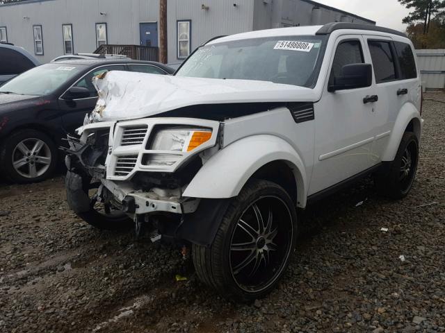 1D4PU4GK8BW590467 - 2011 DODGE NITRO HEAT WHITE photo 2