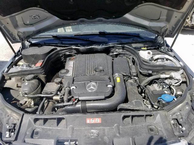 WDDGF4HB1DR291982 - 2013 MERCEDES-BENZ C 250 SILVER photo 7