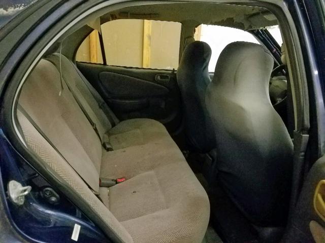 1Y1SK5286WZ442459 - 1998 CHEVROLET GEO PRIZM 蓝色 照片 5