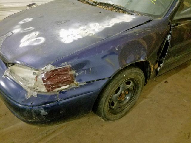 1Y1SK5286WZ442459 - 1998 CHEVROLET GEO PRIZM 蓝色 照片 9