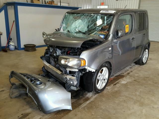 JN8AZ2KR0BT202084 - 2011 NISSAN CUBE BASE GRAY photo 2