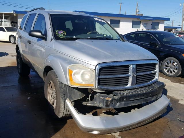 1D4HD48NX4F152081 - 2004 DODGE DURANGO SL SILVER photo 1