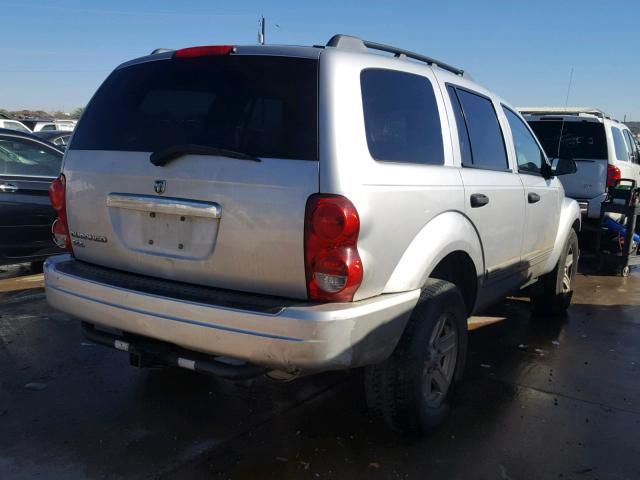 1D4HD48NX4F152081 - 2004 DODGE DURANGO SL SILVER photo 4