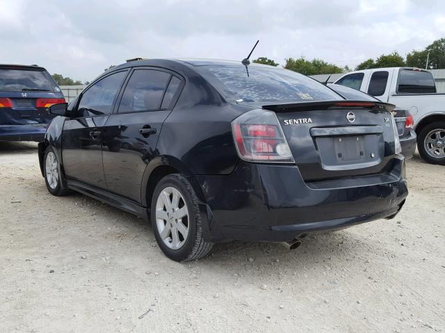 3N1AB61E09L675667 - 2009 NISSAN SENTRA 2.0 BLACK photo 3