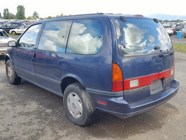 4M2DV11W4SDJ89138 - 1995 MERCURY VILLAGER BLUE photo 3