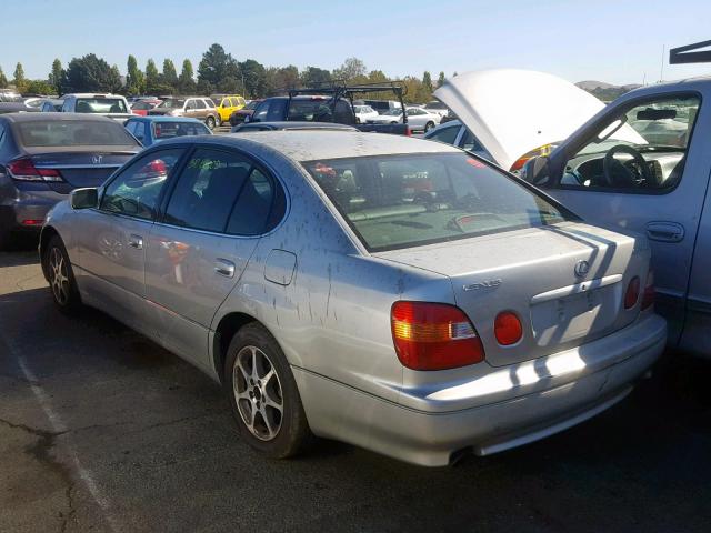 JT8BD68SXY0103278 - 2000 LEXUS GS 300 SILVER photo 3