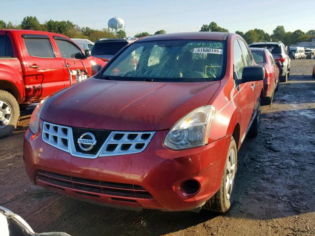 JN8AS5MV3BW296914 - 2011 NISSAN ROGUE S RED photo 2