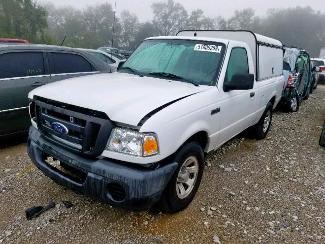 1FTKR1AD1BPA39521 - 2011 FORD RANGER WHITE photo 2