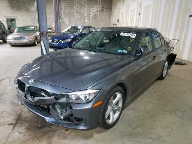 WBA3C3C50EF983812 - 2014 BMW 320 I XDRI GRAY photo 2