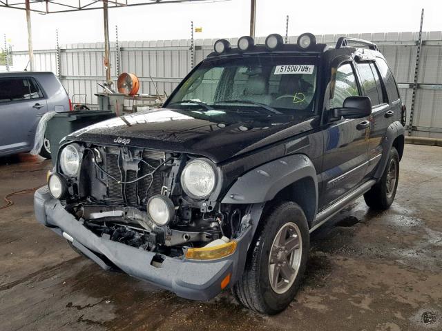 1J4GK38K05W623231 - 2005 JEEP LIBERTY RE BLACK photo 2