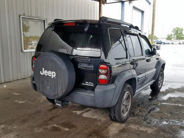 1J4GK38K05W623231 - 2005 JEEP LIBERTY RE BLACK photo 4