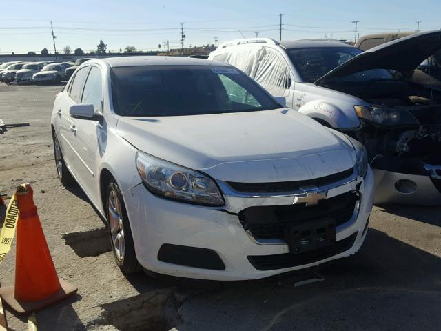 1G11C5SLXFF225105 - 2015 CHEVROLET MALIBU 1LT WHITE photo 1