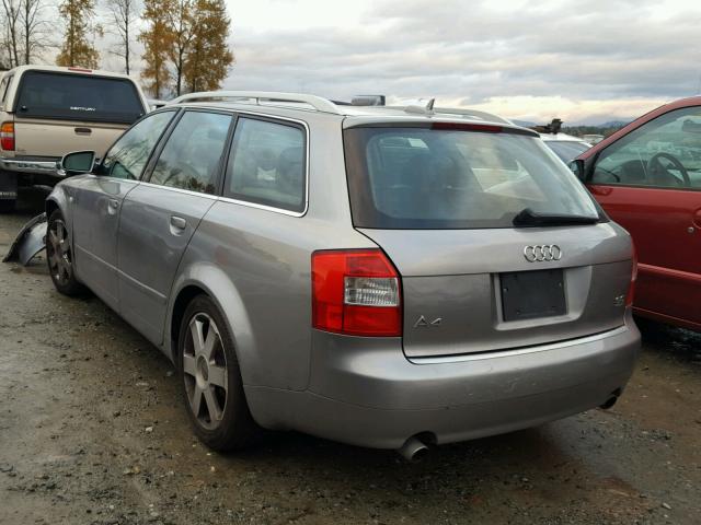 WAUVT68E45A017737 - 2005 AUDI A4 3.0 AVA SILVER photo 3