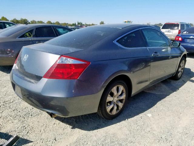 1HGCS12319A001851 - 2009 HONDA ACCORD LX CHARCOAL photo 4