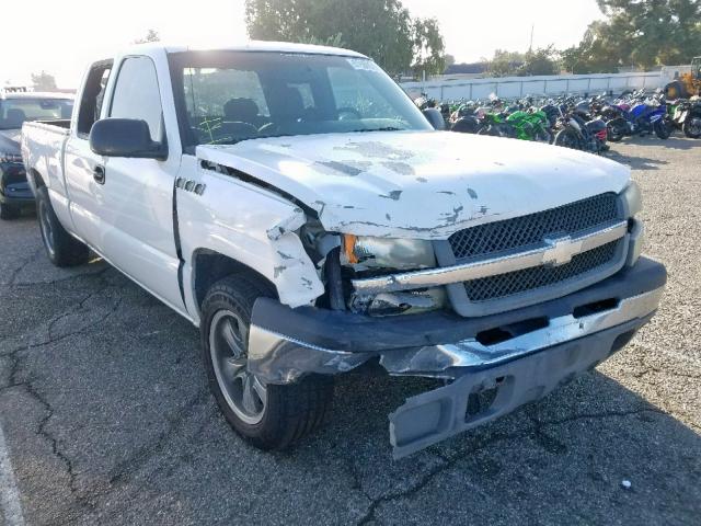 2GCEC19X031367816 - 2003 CHEVROLET SILVERADO WHITE photo 1