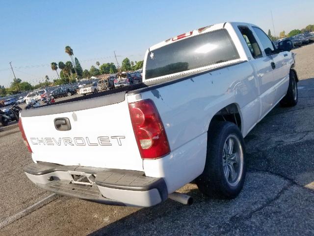 2GCEC19X031367816 - 2003 CHEVROLET SILVERADO WHITE photo 4