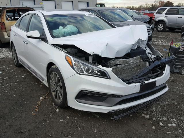 5NPE34AF3HH530176 - 2017 HYUNDAI SONATA SPO WHITE photo 1