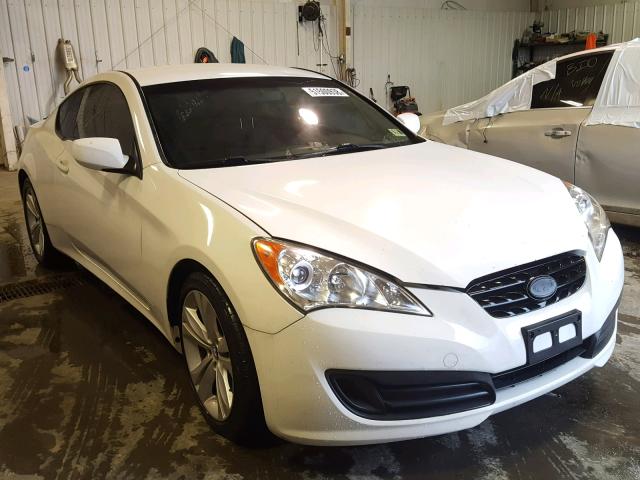 KMHHT6KD3CU076866 - 2012 HYUNDAI GENESIS CO WHITE photo 1