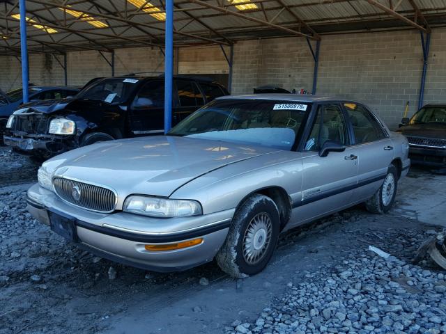 1G4HP52K7VH414150 - 1997 BUICK LESABRE CU SILVER photo 2