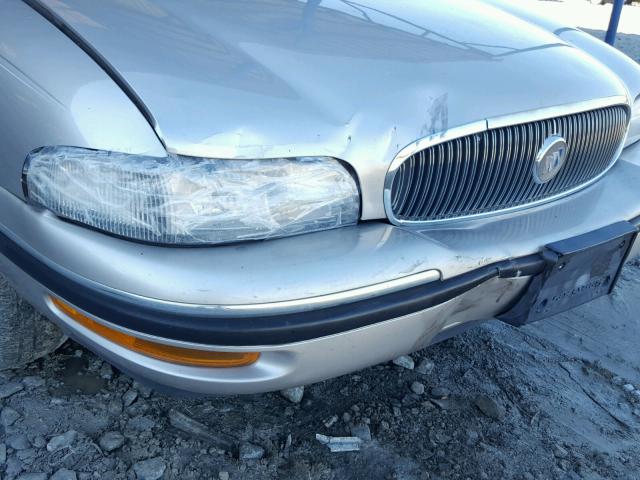 1G4HP52K7VH414150 - 1997 BUICK LESABRE CU SILVER photo 9