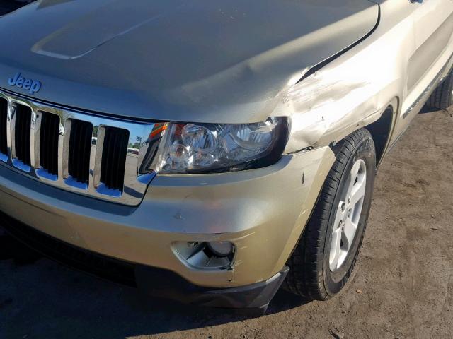1J4RS4GT7BC716592 - 2011 JEEP GRAND CHER GOLD photo 9