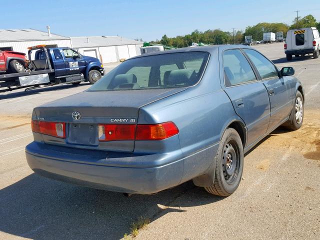 4T1BG22K21U823565 - 2001 TOYOTA CAMRY CE TEAL photo 4