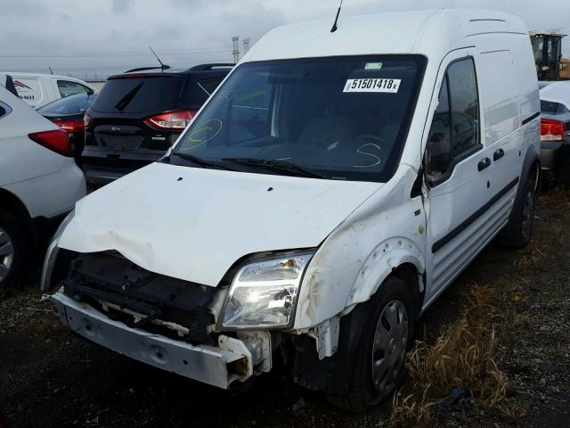 NM0LS7BN8DT168558 - 2013 FORD TRANSIT CO WHITE photo 2