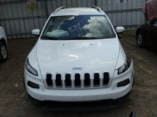 1C4PJLCB5FW584427 - 2015 JEEP CHEROKEE L WHITE photo 9