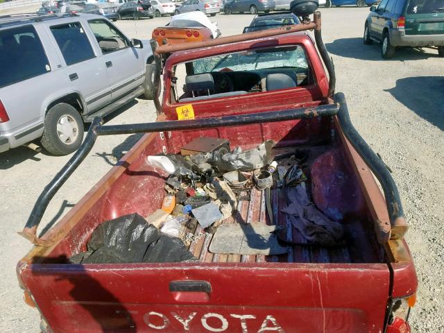 JT4RN01P1M0012426 - 1991 TOYOTA PICKUP 1/2 WHITE photo 6