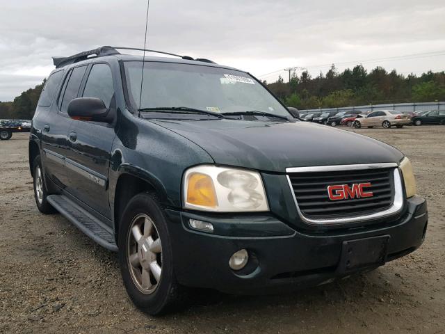 1GKET16S136240398 - 2003 GMC ENVOY XL GREEN photo 1