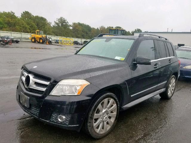 WDCGG8HB8AF396234 - 2010 MERCEDES-BENZ GLK 350 4M BLACK photo 2