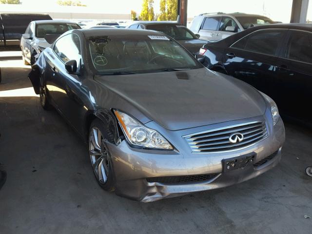 JN1CV6EK2AM101534 - 2010 INFINITI G37 BASE GRAY photo 1