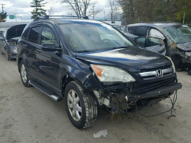 5J6RE48797L015004 - 2007 HONDA CR-V EXL BLACK photo 1