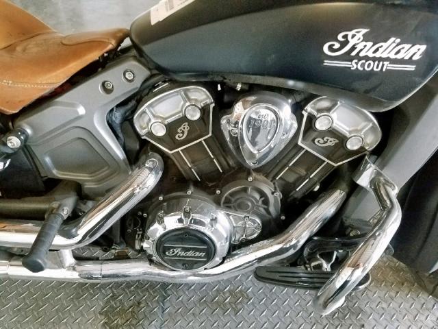 56KMSA006F3103569 - 2015 INDIAN MOTORCYCLE CO. SCOUT ABS BLACK photo 7