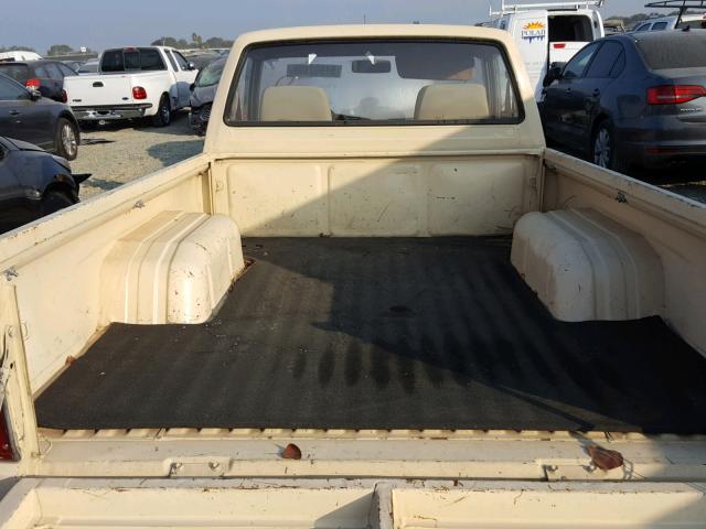 JT4RN50R7H0246141 - 1987 TOYOTA PICKUP 1/2 YELLOW photo 6