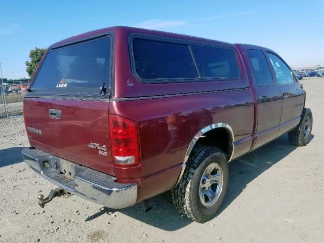 1D7HU18N13J647931 - 2003 DODGE RAM 1500 S BEIGE photo 4