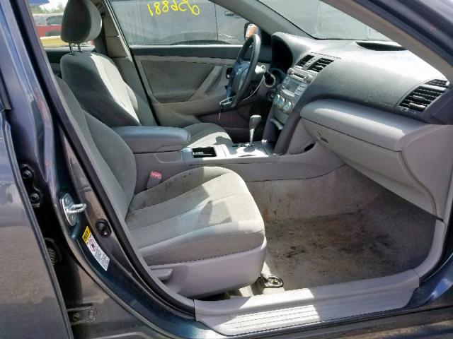 4T1BE46K27U078286 - 2007 TOYOTA CAMRY CE CHARCOAL photo 5