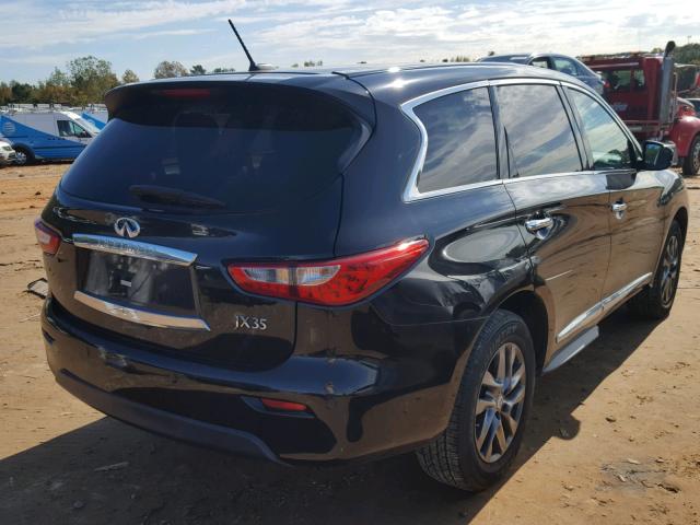 5N1AL0MN0DC309100 - 2013 INFINITI JX35 BASE BLACK photo 4