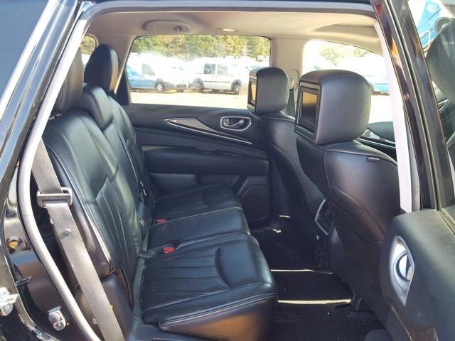 5N1AL0MN0DC309100 - 2013 INFINITI JX35 BASE BLACK photo 6