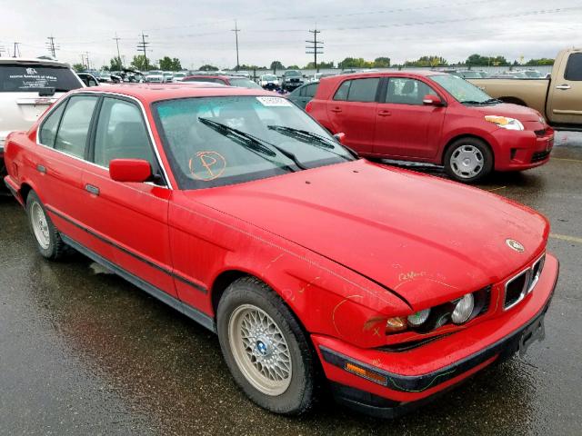 WBAHE232XRGE87323 - 1994 BMW 530 I AUTO RED photo 1