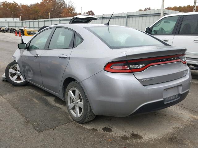 1C3CDFBB4FD222369 - 2015 DODGE DART SXT GRAY photo 3