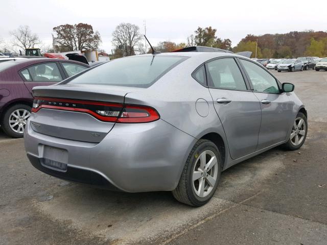 1C3CDFBB4FD222369 - 2015 DODGE DART SXT GRAY photo 4