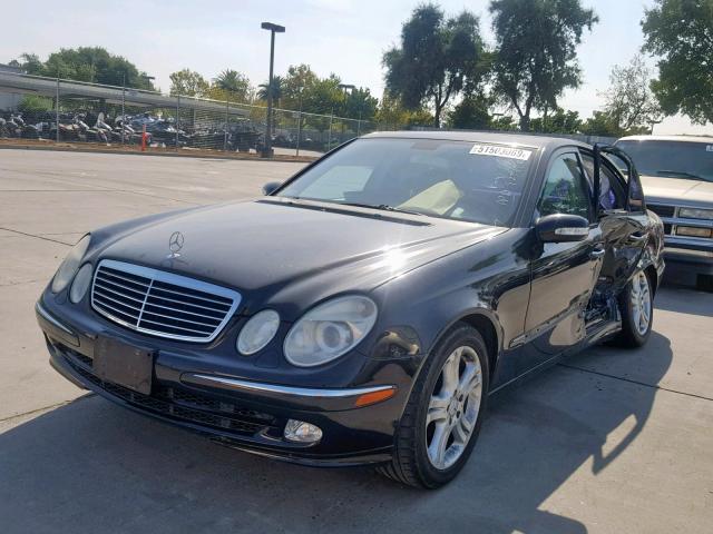 WDBUF65J44A411789 - 2004 MERCEDES-BENZ E 320 BLACK photo 2