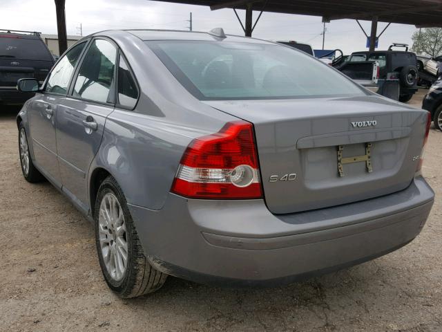 YV1MS382552120756 - 2005 VOLVO S40 2.4I GRAY photo 3