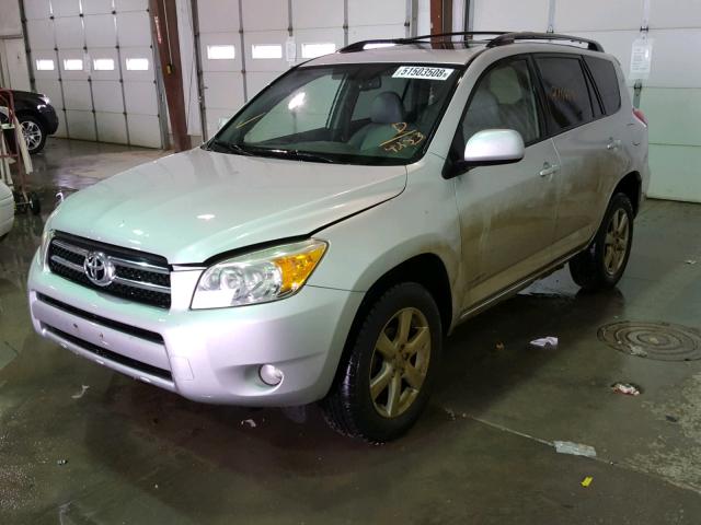 JTMBD31V165014283 - 2006 TOYOTA RAV4 LIMIT SILVER photo 2