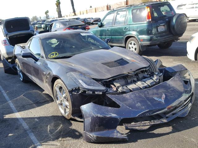 1G1YC2D77E5122533 - 2014 CHEVROLET CORVETTE S GRAY photo 1