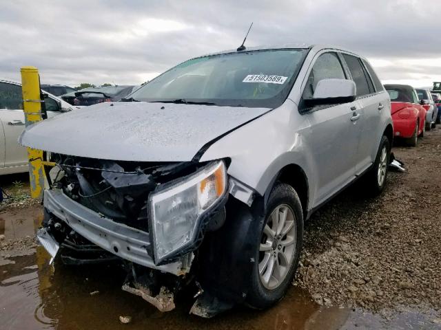 2FMDK3JC4ABB23933 - 2010 FORD EDGE SEL SILVER photo 2